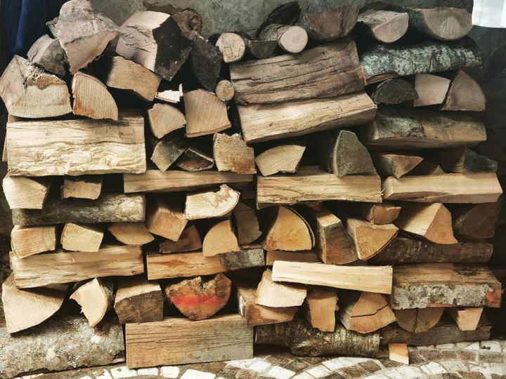Ciocchi di quercia stagionata